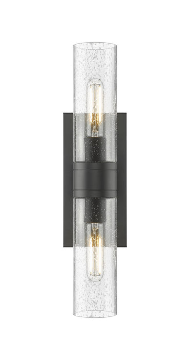 Innovations 617-2W-BK-G617-8SDY LED Bath Vanity, Matte Black