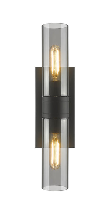 Innovations 617-2W-BK-G617-8SM LED Bath Vanity, Matte Black