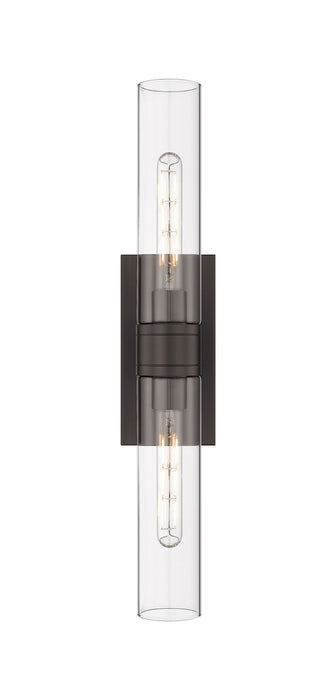 Innovations 617-2W-OB-G617-11CL LED Bath Vanity, Oil Rubbed Bronze