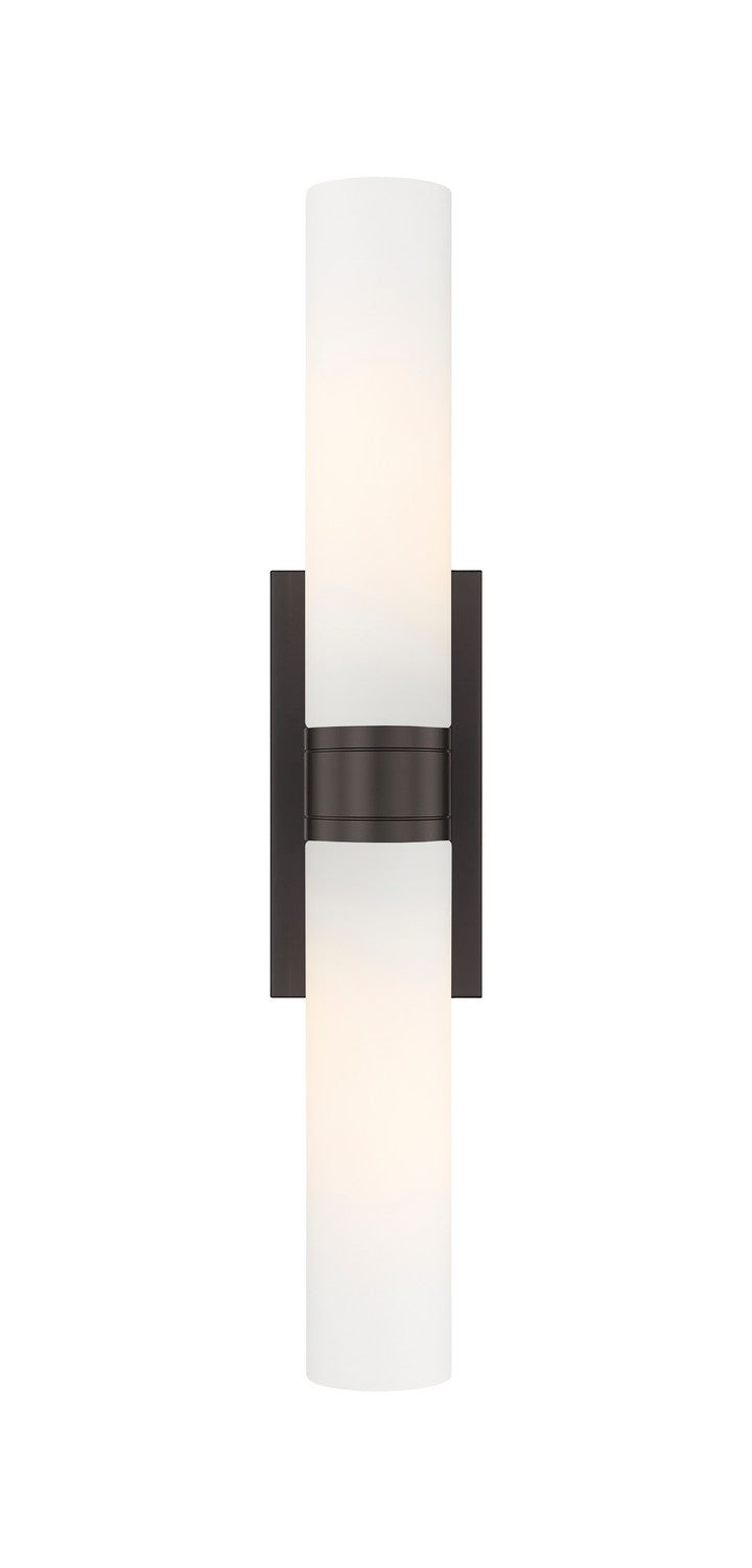 Innovations 617-2W-OB-G617-11WH LED Bath Vanity, Oil Rubbed Bronze