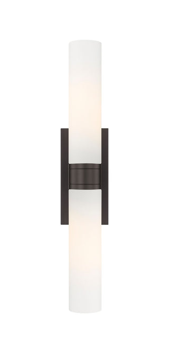 Innovations 617-2W-OB-G617-11WH LED Bath Vanity, Oil Rubbed Bronze