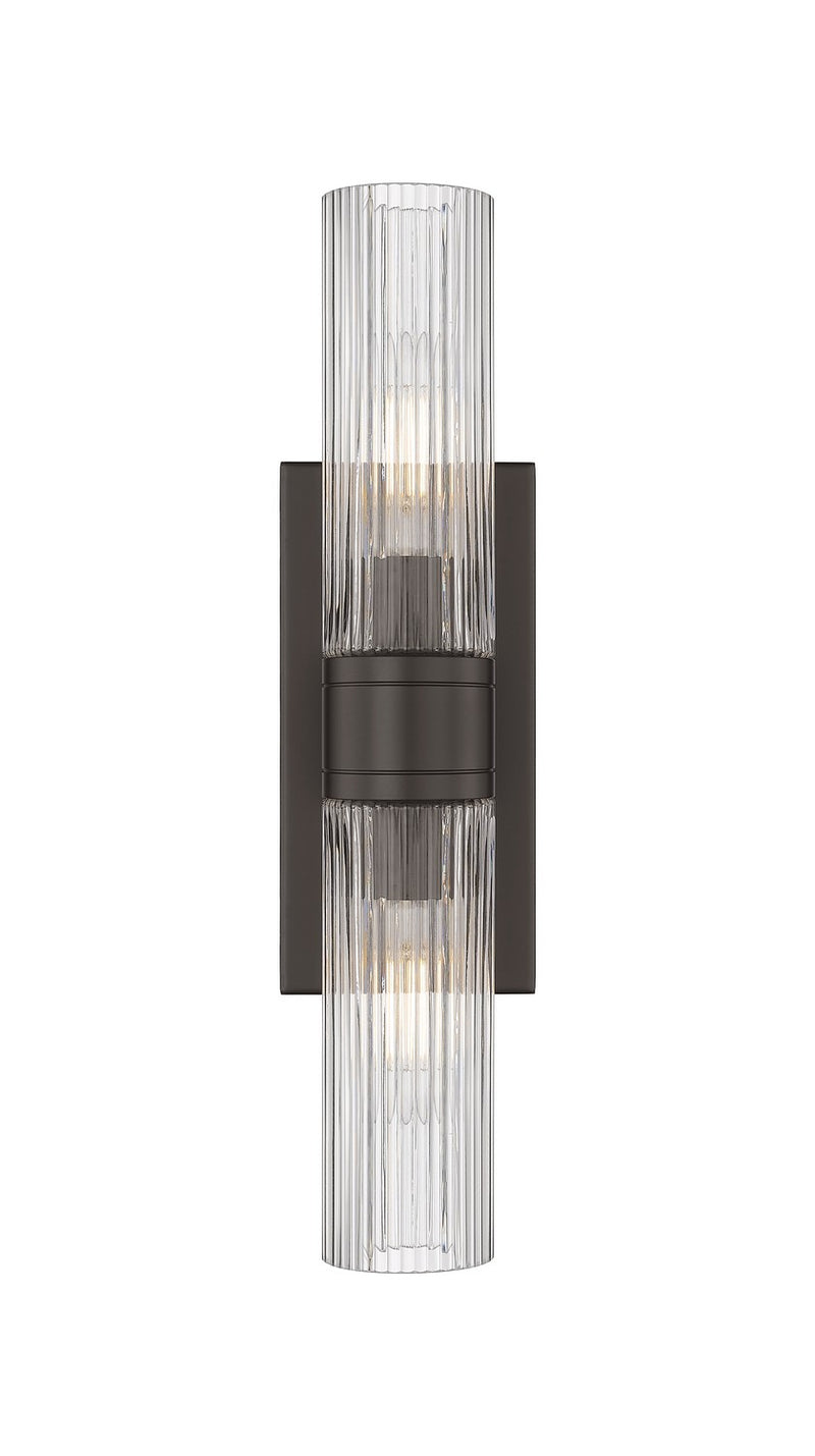 Innovations 617-2W-OB-G617-8SCL LED Bath Vanity, Oil Rubbed Bronze