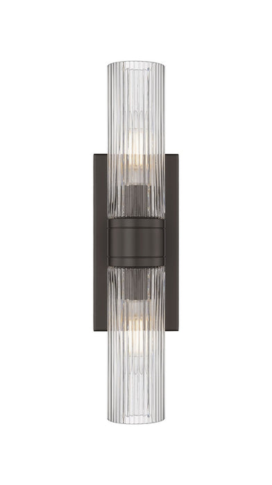 Innovations 617-2W-OB-G617-8SCL LED Bath Vanity, Oil Rubbed Bronze