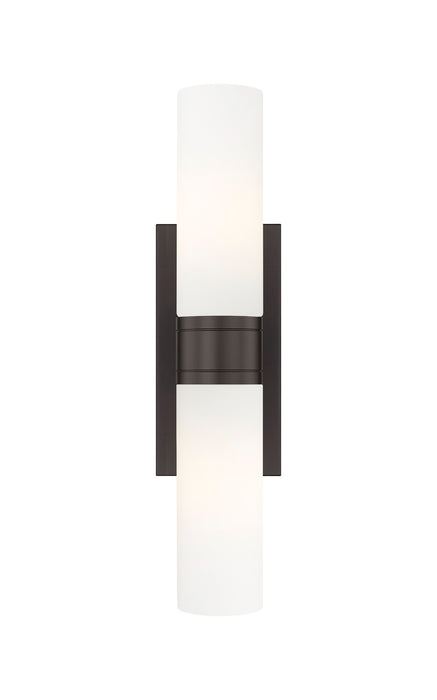 Innovations 617-2W-OB-G617-8WH LED Bath Vanity, Oil Rubbed Bronze