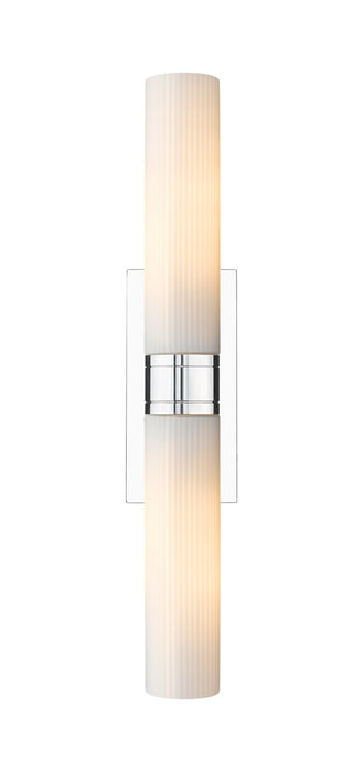 Innovations 617-2W-PC-G617-11SWH LED Bath Vanity, Polished Chrome