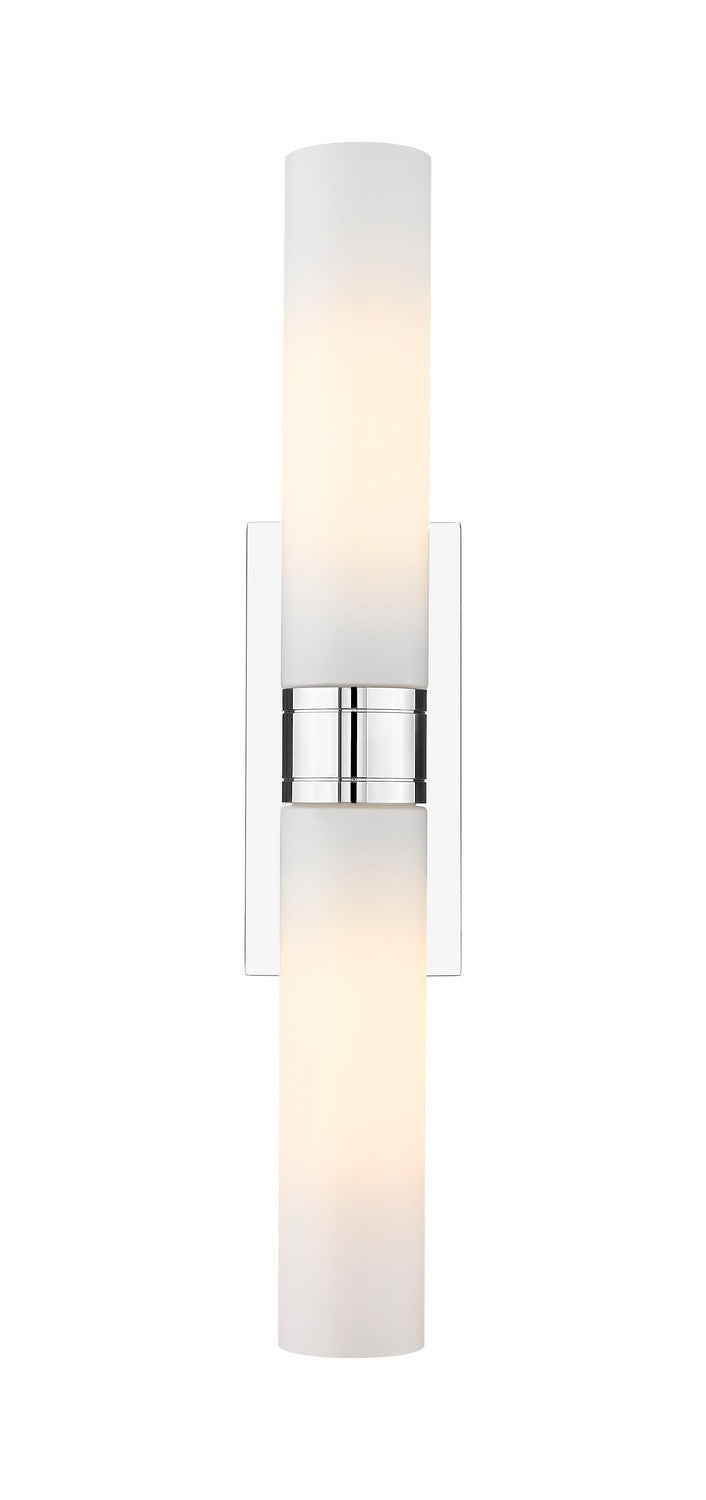 Innovations 617-2W-PC-G617-11WH LED Bath Vanity, Polished Chrome