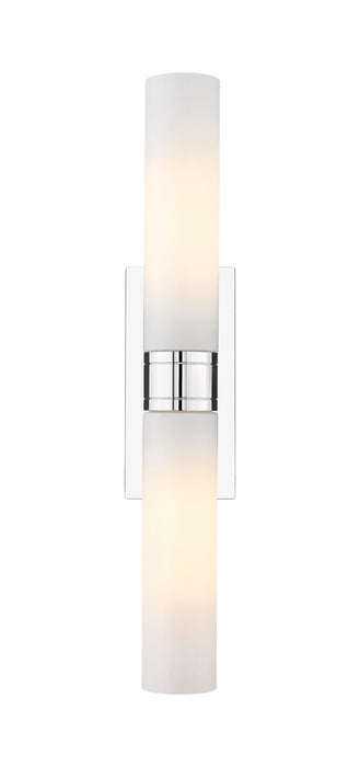 Innovations 617-2W-PC-G617-11WH LED Bath Vanity, Polished Chrome