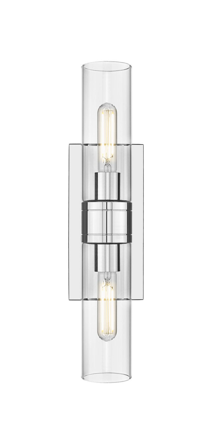 Innovations 617-2W-PC-G617-8CL LED Bath Vanity, Polished Chrome