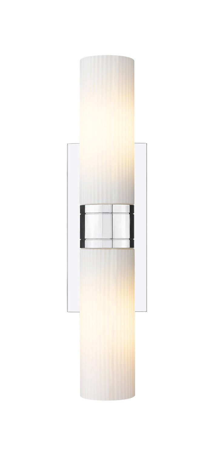 Innovations 617-2W-PC-G617-8SWH LED Bath Vanity, Polished Chrome