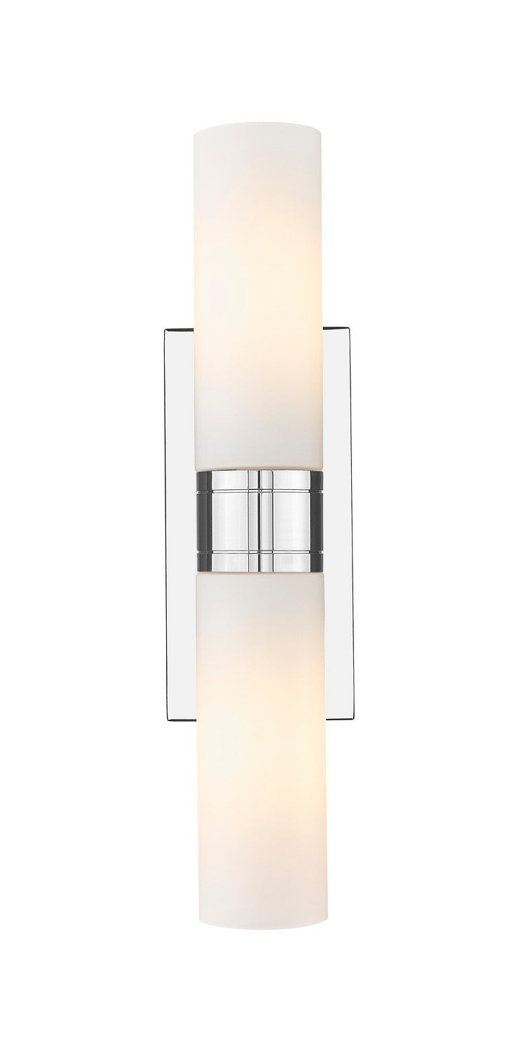 Innovations 617-2W-PC-G617-8WH LED Bath Vanity, Polished Chrome