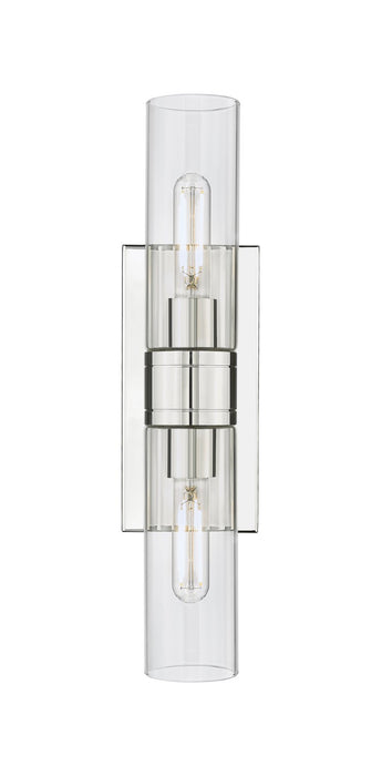 Innovations 617-2W-PN-G617-8CL LED Bath Vanity, Polished Nickel