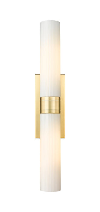 Innovations 617-2W-SG-G617-11SWH LED Bath Vanity, Satin Gold