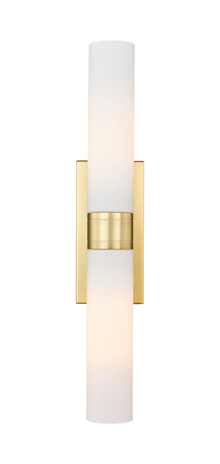 Innovations 617-2W-SG-G617-11WH LED Bath Vanity, Satin Gold