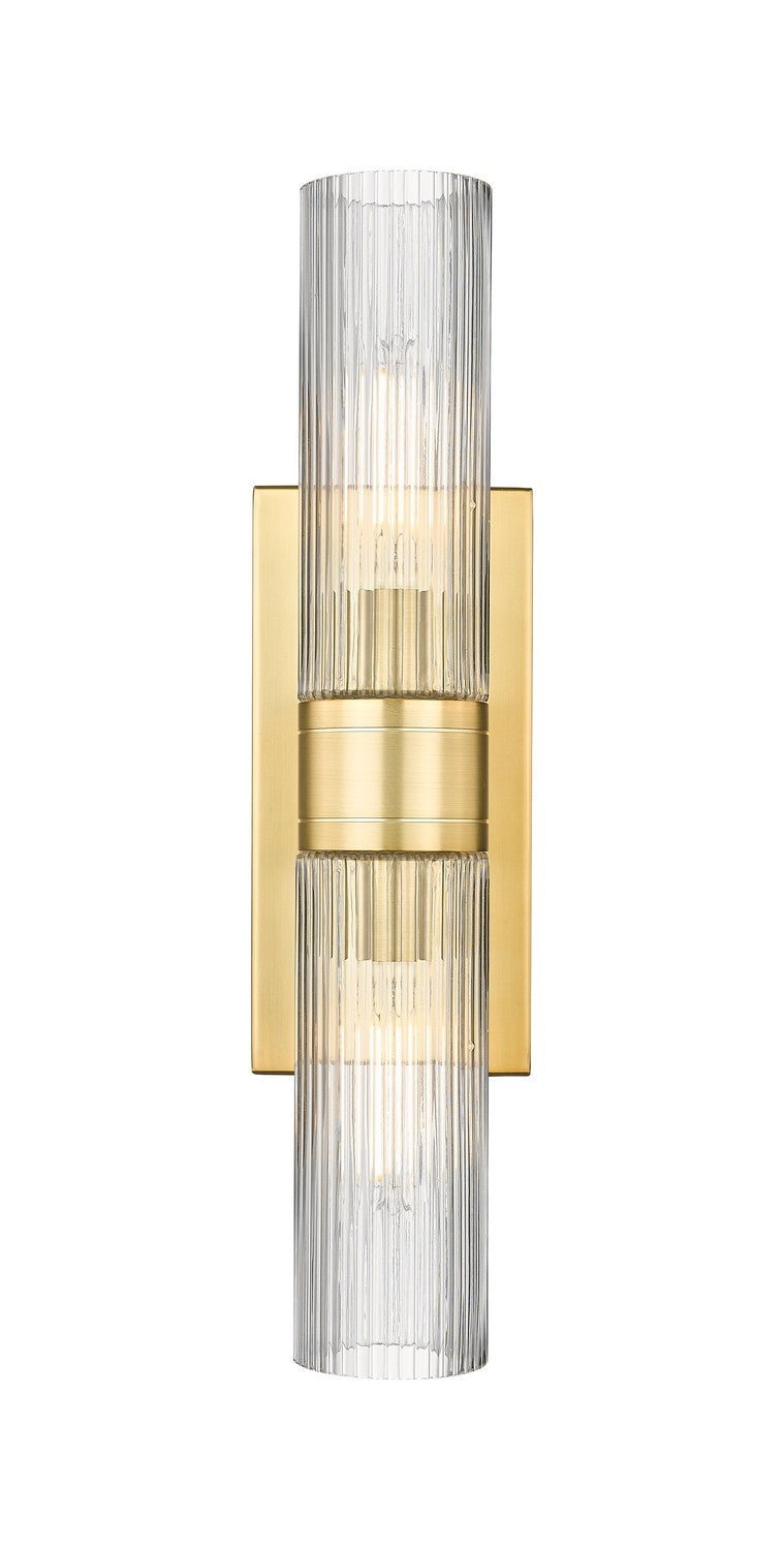 Innovations 617-2W-SG-G617-8SCL LED Bath Vanity, Satin Gold
