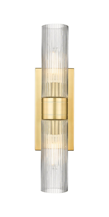 Innovations 617-2W-SG-G617-8SCL LED Bath Vanity, Satin Gold