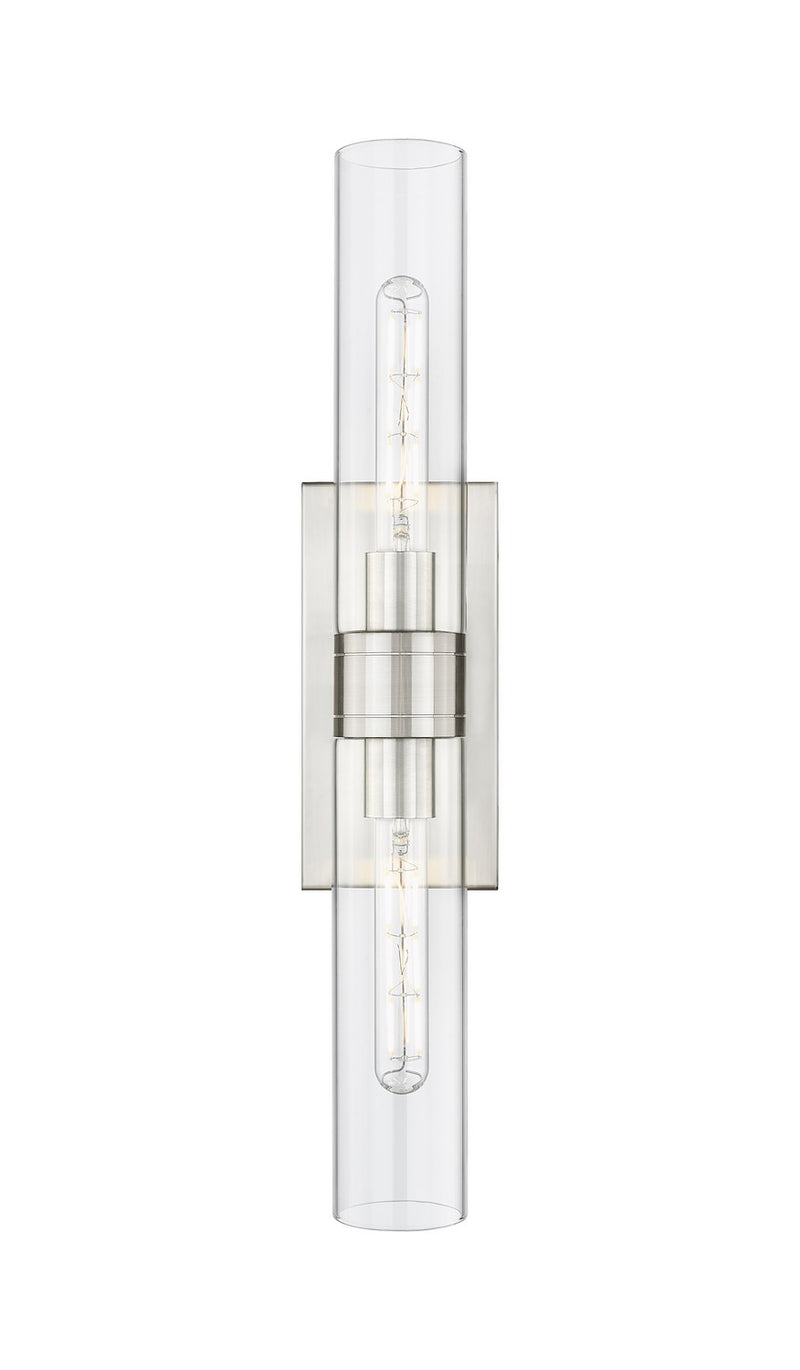 Innovations 617-2W-SN-G617-11CL LED Bath Vanity, Satin Nickel