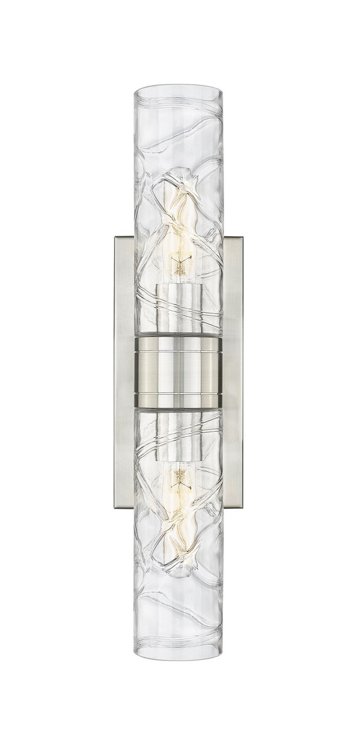 Innovations 617-2W-SN-G617-8DE LED Bath Vanity, Satin Nickel