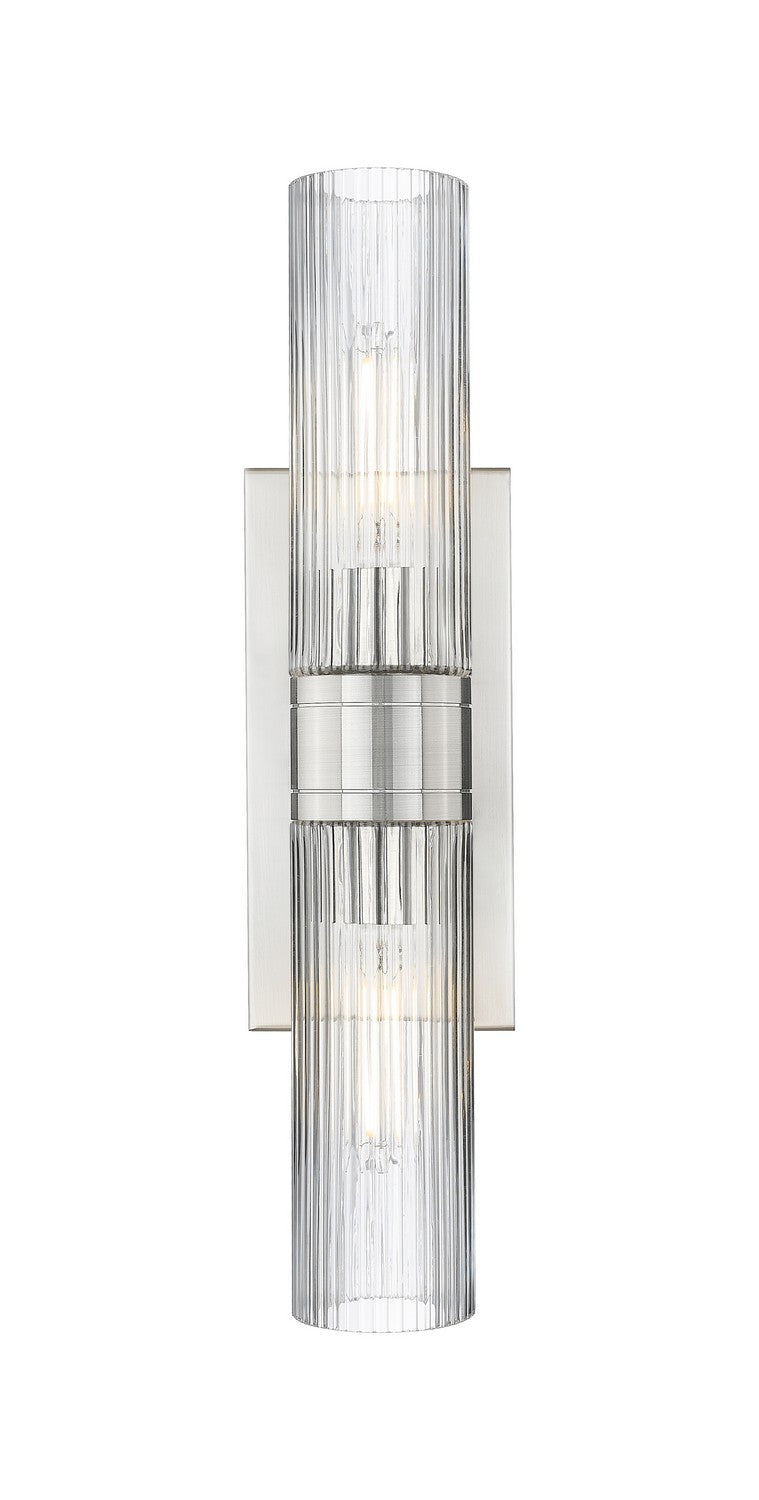 Innovations 617-2W-SN-G617-8SCL LED Bath Vanity, Satin Nickel