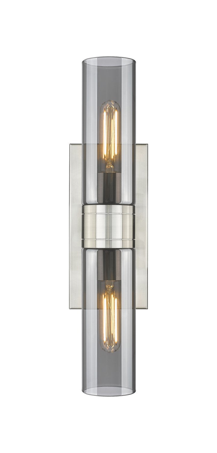 Innovations 617-2W-SN-G617-8SM LED Bath Vanity, Satin Nickel