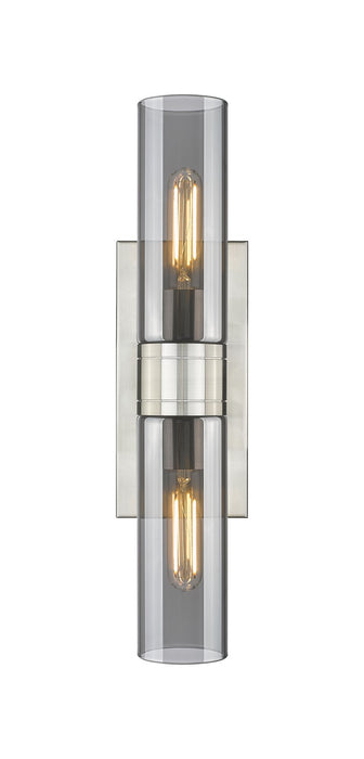 Innovations 617-2W-SN-G617-8SM LED Bath Vanity, Satin Nickel