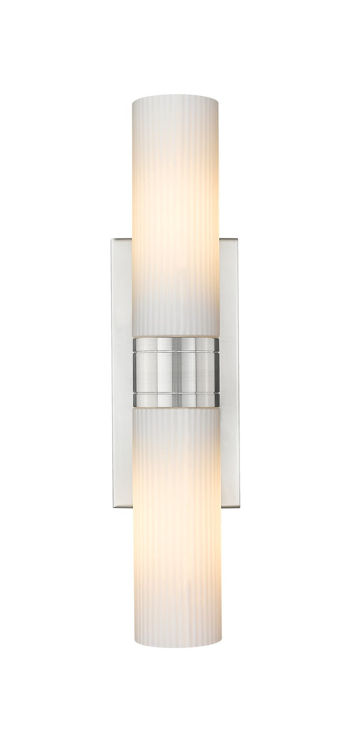 Innovations 617-2W-SN-G617-8SWH LED Bath Vanity, Satin Nickel