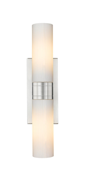 Innovations 617-2W-SN-G617-8SWH LED Bath Vanity, Satin Nickel