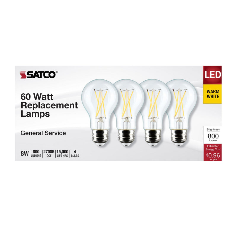 Satco S12462 Light Bulb, Clear