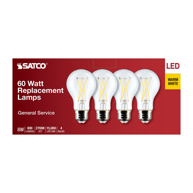 Satco S12462 Light Bulb, Clear