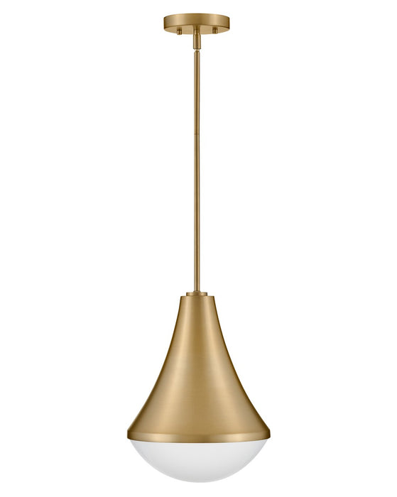 Lark 83417LCB LED Pendant, Lacquered Brass