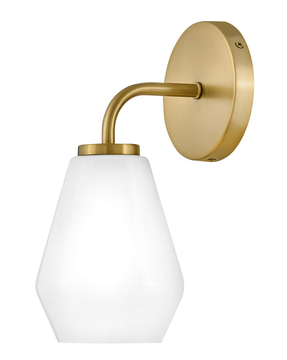 Lark 85500LCB LED Vanity, Lacquered Brass