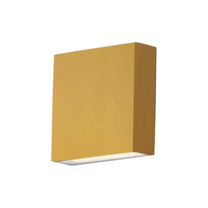 ET2 E23212-NAB LED Outdoor Wall Sconce, Natural Aged Brass