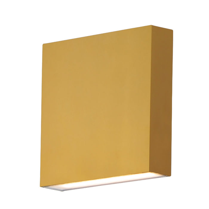 ET2 E23214-NAB LED Outdoor Wall Sconce, Natural Aged Brass