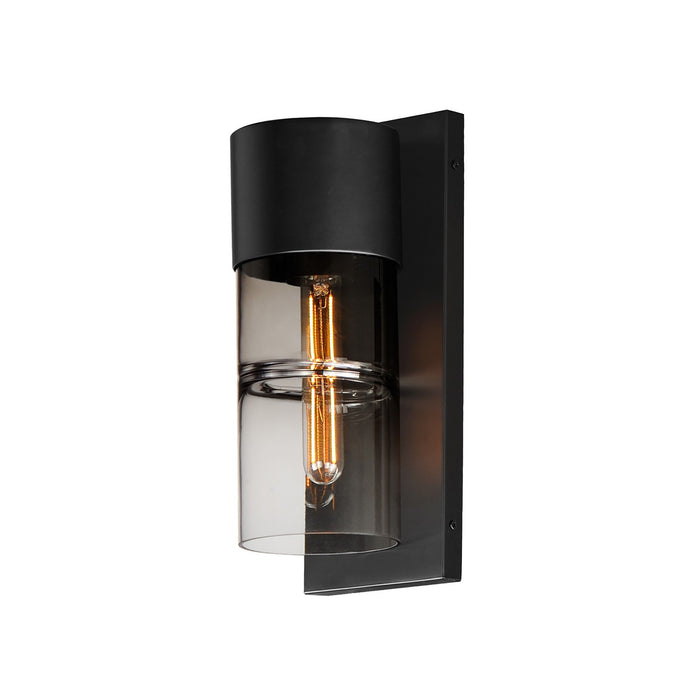 ET2 E26142-142BK LED Outdoor Wall Sconce, Black