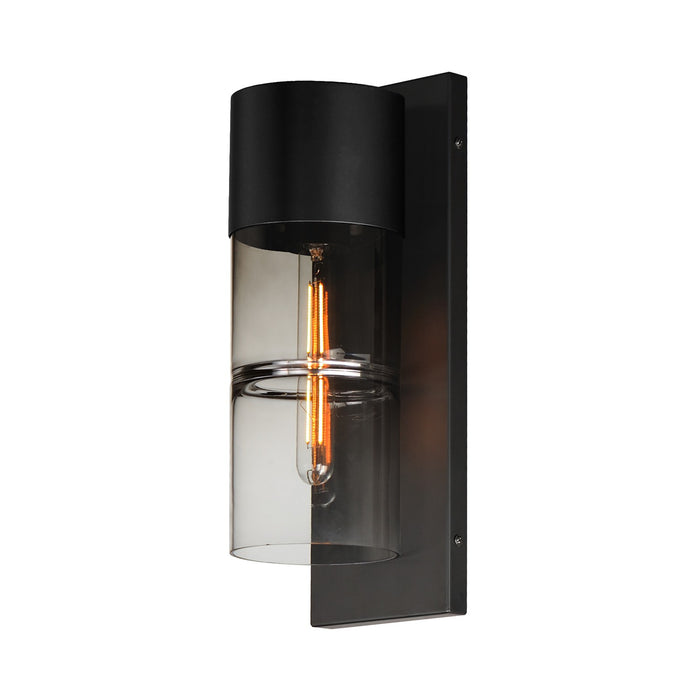 ET2 E26144-142BK LED Outdoor Wall Sconce, Black