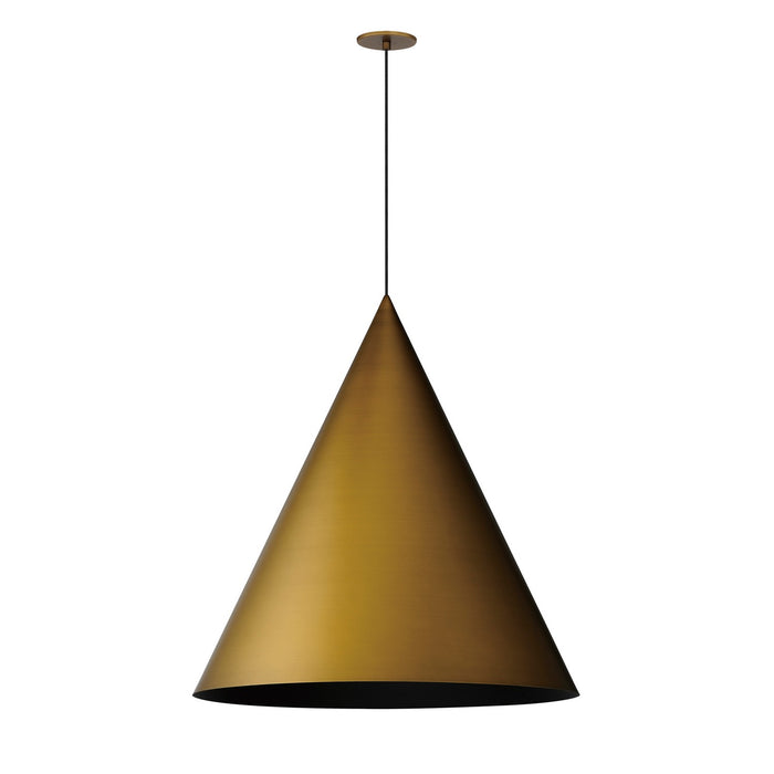 ET2 E34506-AB LED Pendant, Antique Brass