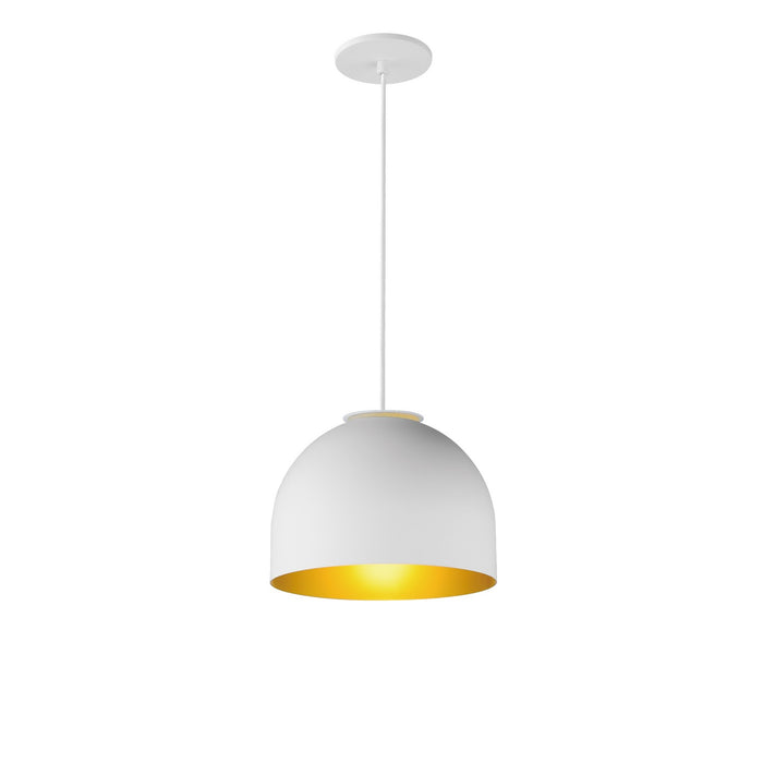ET2 E34602-54WTGLD LED Pendant, White/Gold