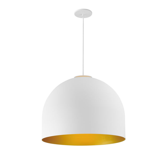 ET2 E34606-54WTGLD LED Pendant, White/Gold