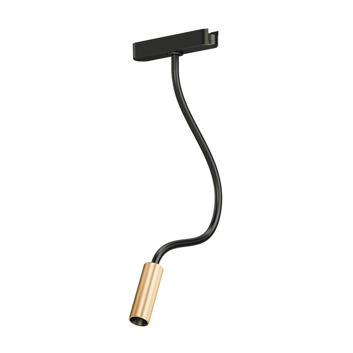 ET2 ETL21216-BKGLD LED Track Light, Black / Gold
