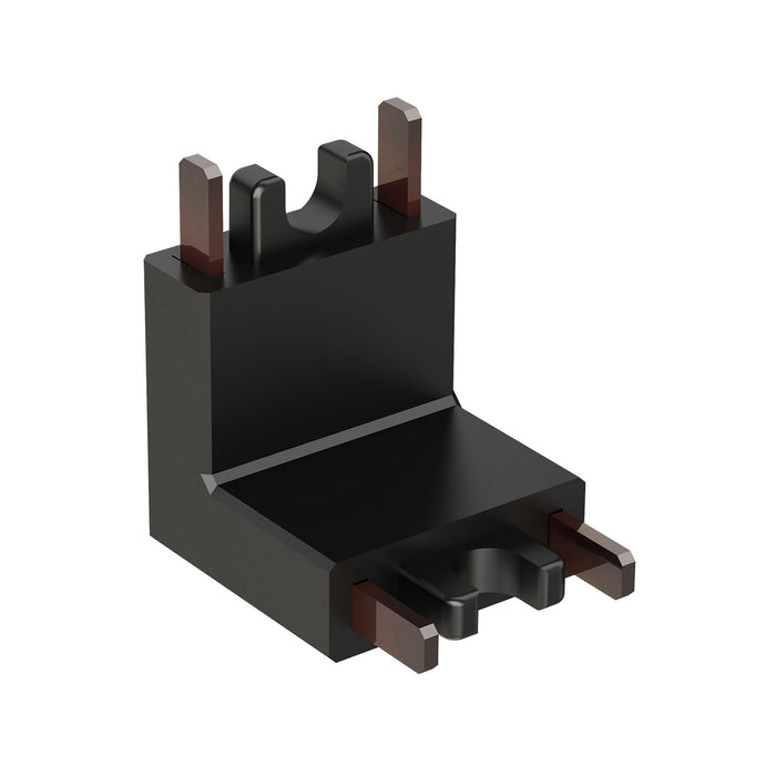ET2 ETMSC90-W2C-BK Track Wall To Ceiling Connector, Black
