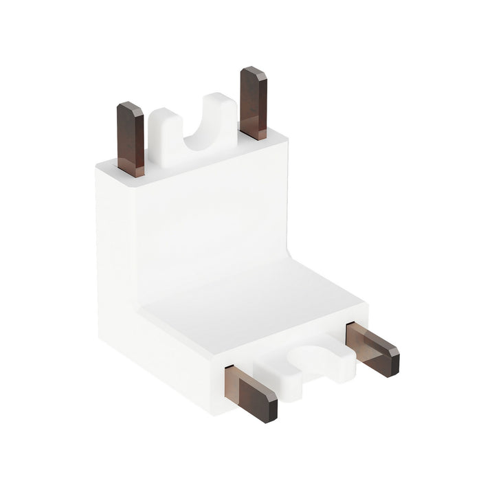 ET2 ETMSC90-W2C-WT Track Wall To Ceiling Connector, White