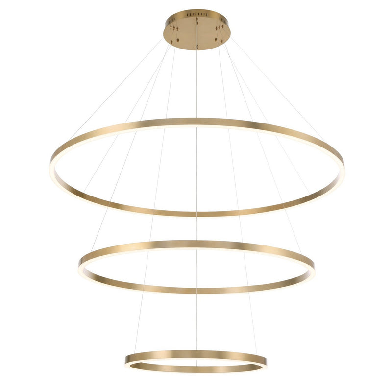 Eurofase 31474-038 LED Chandelier, Gold