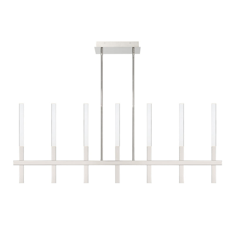 Eurofase 46476-029 LED Chandelier, Polished Nickel