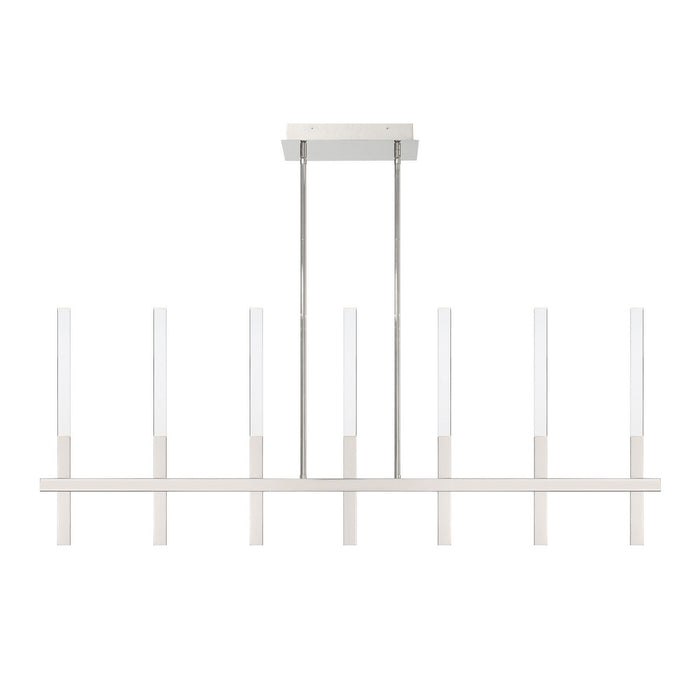 Eurofase 46476-029 LED Chandelier, Polished Nickel
