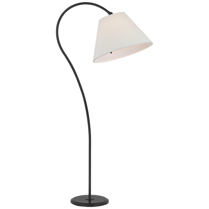 Visual Comfort Signature AL 1060AI-L LED Floor Lamp, Aged Iron