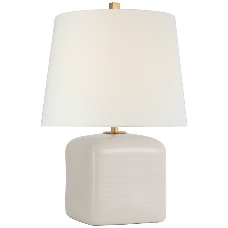 Visual Comfort Signature AL 3605IVO-L LED Table Lamp, Ivory