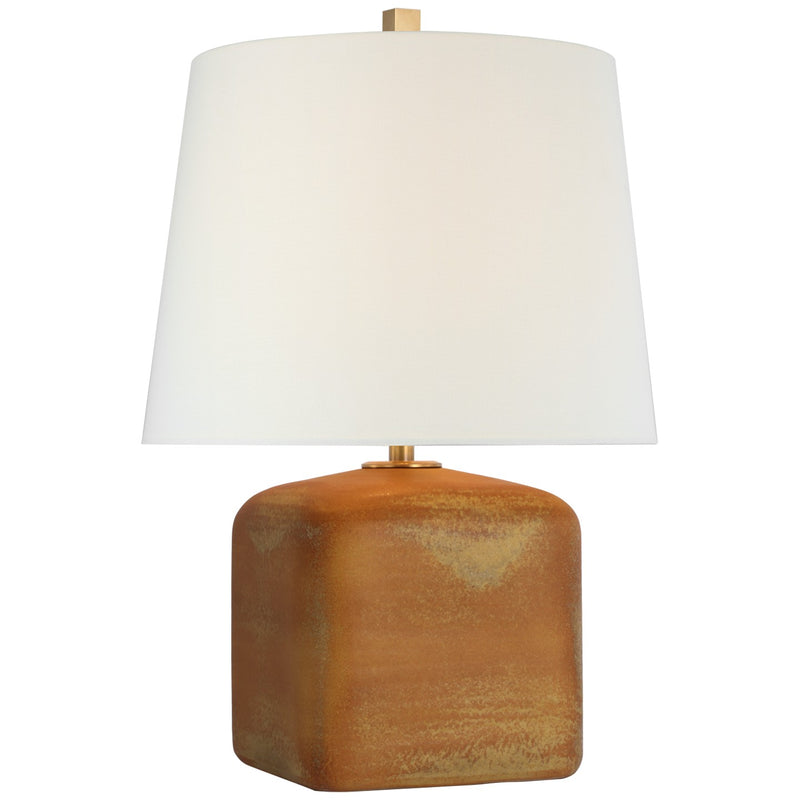 Visual Comfort Signature AL 3605YOX-L LED Table Lamp, Yellow Oxide