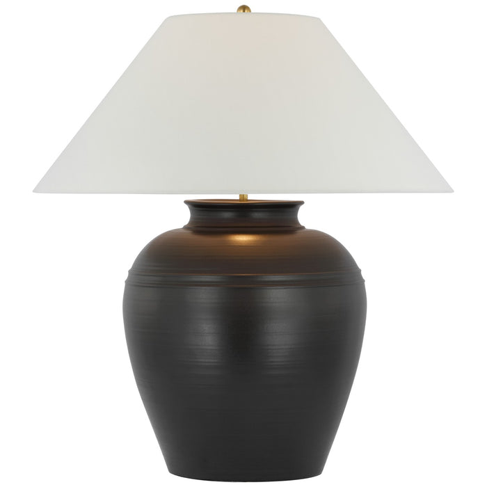 Visual Comfort Signature AL 3615BLK-L LED Table Lamp, Matte Black
