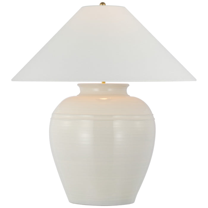 Visual Comfort Signature AL 3615IVO-L LED Table Lamp, Ivory