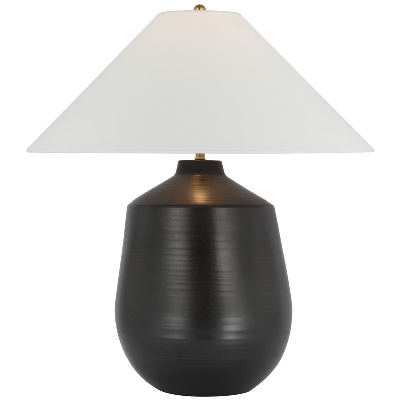 Visual Comfort Signature AL 3620BLK-L LED Table Lamp, Matte Black