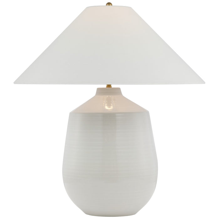 Visual Comfort Signature AL 3620IVO-L LED Table Lamp, Ivory
